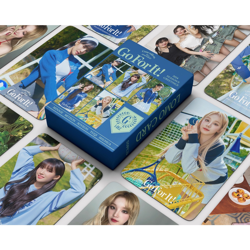 GIDLE Album GO FOR IT Photocard I-DLE Lomo Card