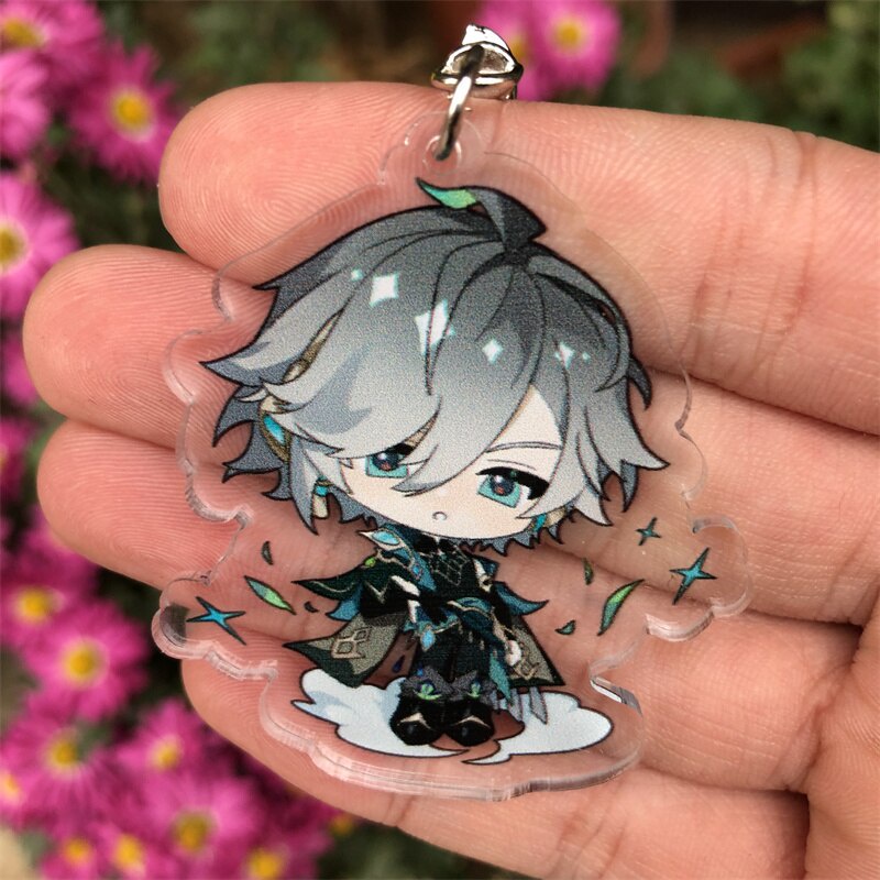 Móc khoá Game Genshin Impact Al Haitham Cyno Candace Nilou Layla Anime Manga Nhật Bản Phụ Kiện Trang Trí Túi xách Balo