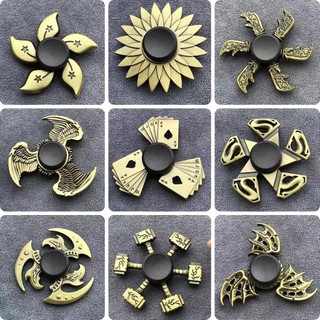 Đồng fidget spinner hợp kim kẽm giải nén đồ chơi tay spinner ngón tay spinner nhà máy kim loại quay top đồ chơi