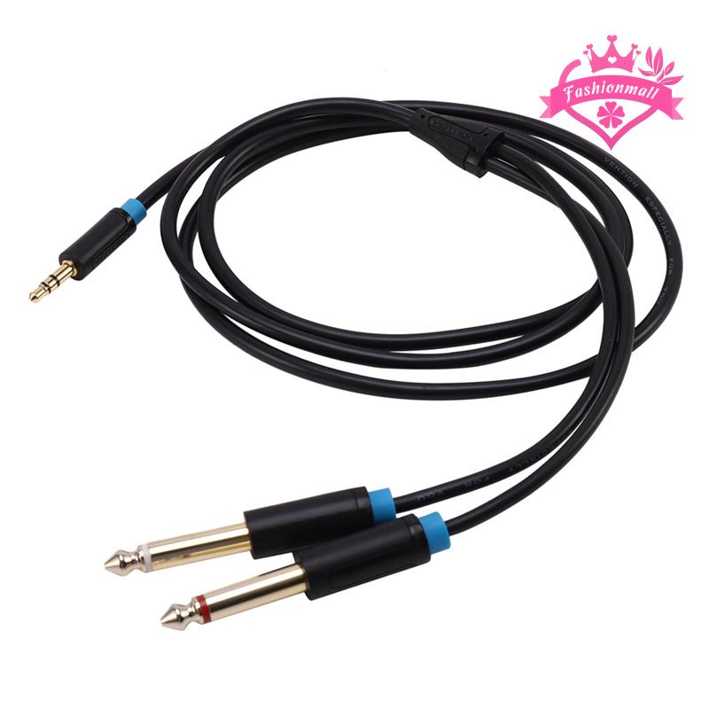 VENTION Set 4 Dây Cáp Âm Thanh Chuyển Đổi jack 3.5mm Sang 6.35Mm Mạ Vàng 6.5mm Chuyên Dụng Cho Loa Khuếch Đại Âm Thanh