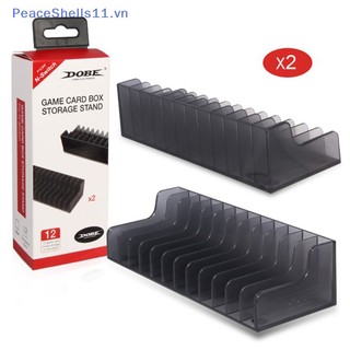 Set 2 Khay Đựng Đĩa cd / Đĩa game Cho Máy nintendo switch ns / 24 Đĩa cd