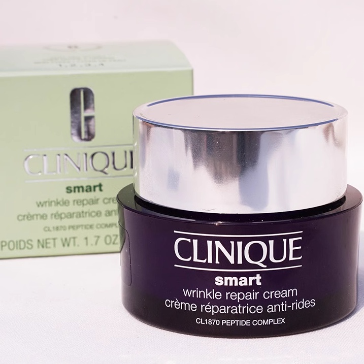 Clinique Kem Dưỡng Da Mặt 50ml Màu Tím Nhạt Chất Lượng Cao