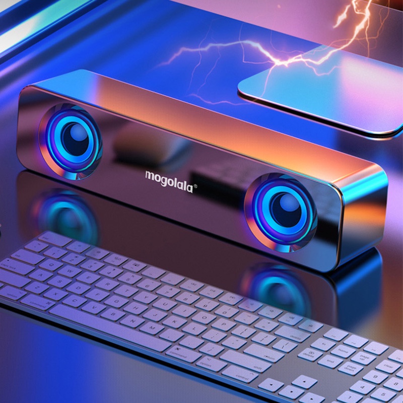 JIASHI Máy Tính Âm Thanh Trang Chủ Laptop Loa Bass Kết Nối Có Dây Usb