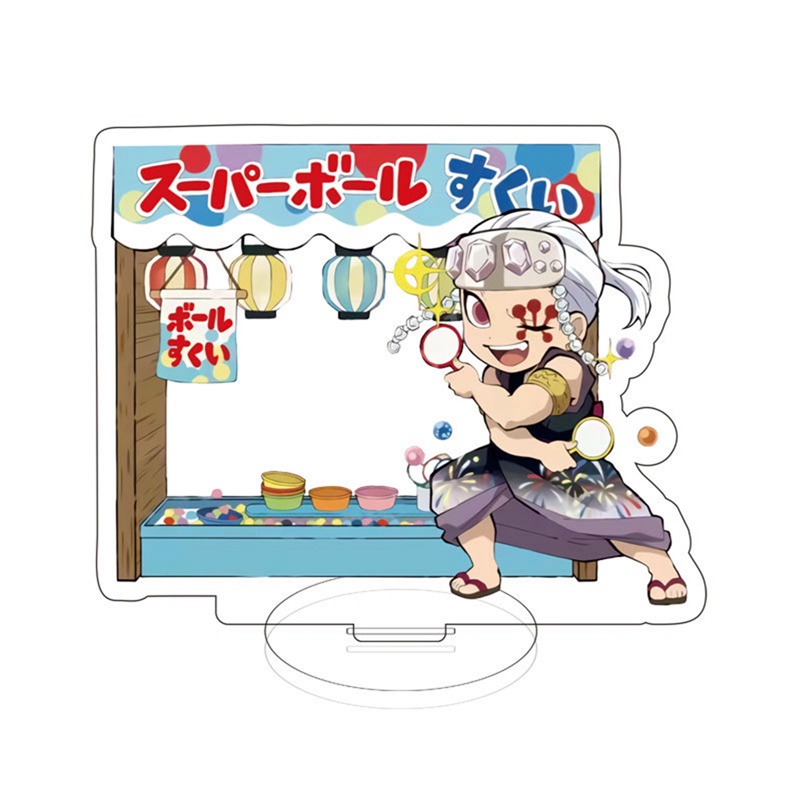 Mô Hình Nhân Vật anime demon slayer Bằng Nhựa acrylic Cao 10cm Để Bàn Trang Trí