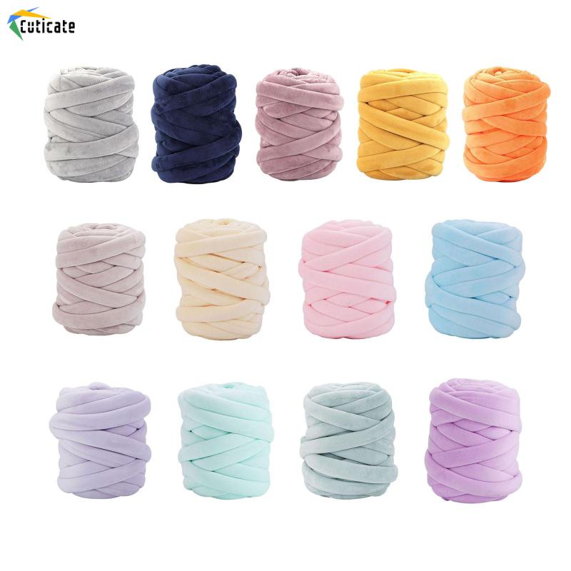 0.55lbs Sợi Len Khổng Lồ Tự Làm Gối Chăn Bông