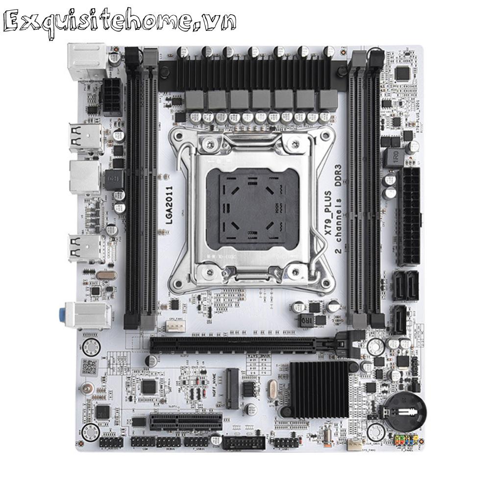 Bo Mạch Chủ x79 Kênh Đôi Dành Cho Máy Tính lga 2011 m.2 nvme rj45