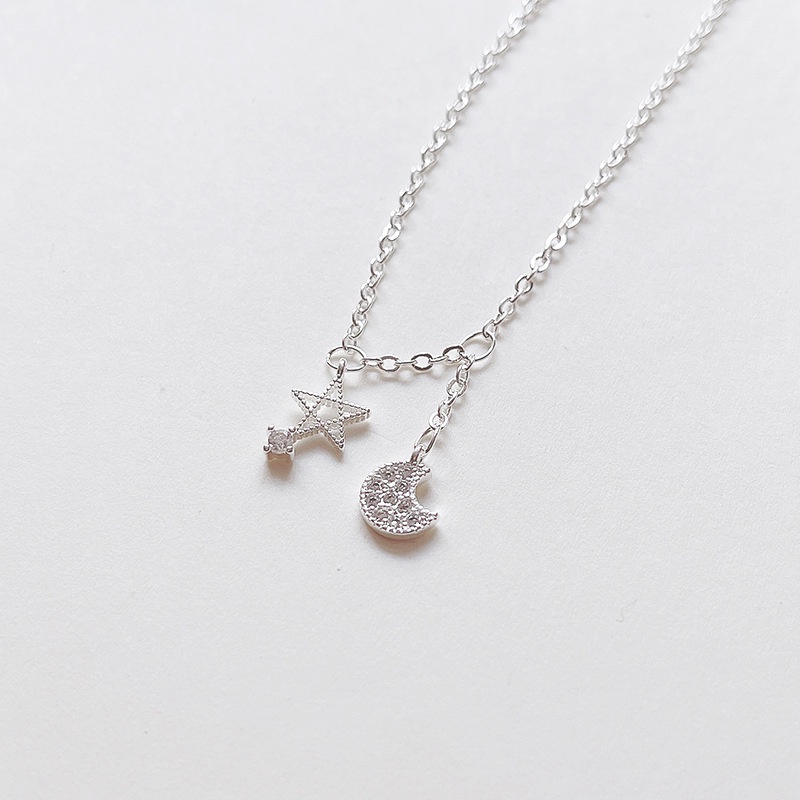 Thời Trang Lắc Chân Hình Ngôi Sao / Mặt Trăng Đính Đá zircon