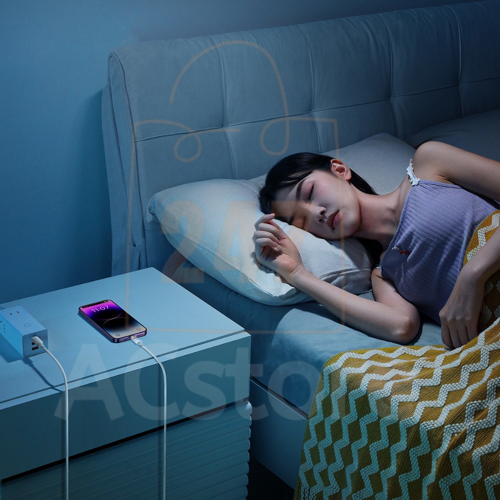 Dây sạc tự ngắt 20W Baseus Cáp chống quá tải dòng điện thông minh dùng cho  11 12 13 14 pro max  ABSHOP365