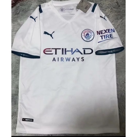 Áo Thun Bóng Đá Đội Tuyển manchester city 2021 Size s-Xl