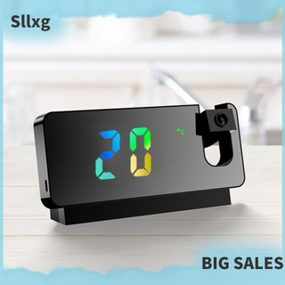 Đồng hồ báo thức kỹ thuật số để bàn có cổng sạc usb cho phòng ngủ / văn phòng