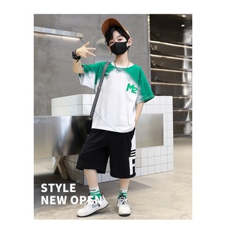Bộ thun cotton bé trai MM LD2389