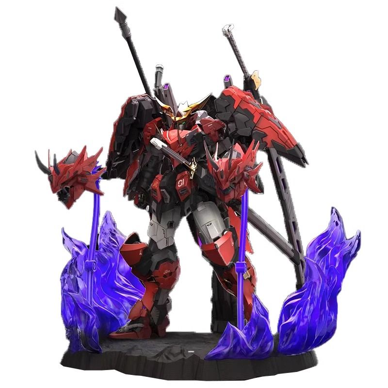 Bản Lề Đầu Tiên Của Mingjiang Công Việc Đầu Tiên Của Quỷ Đỏruo qingsheng Mô Hình Lắp Ráp Có Thể Bàn Tay Và Đánh Dấu Hai Phần Đầu Tiên