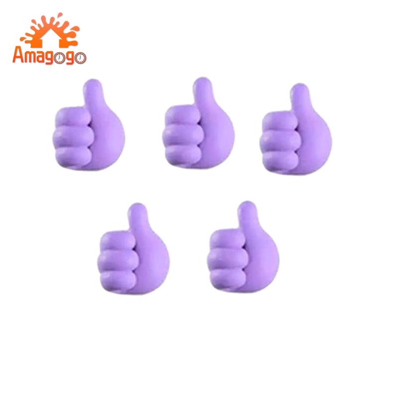 Bộ 5 Kẹp Giữ Dây Cáp Hình Ngón Tay Cái