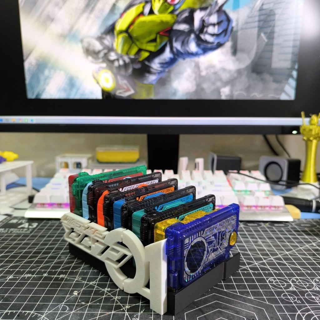 Hàng Mới Về kamen rider 01 Lưu Trữ Chìa Khóa Đai Lưng Bằng acrylic Phiên Bản Giới Hạn