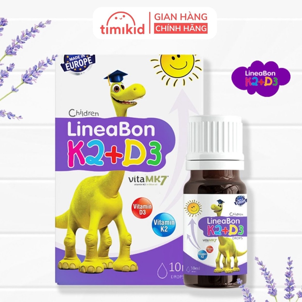 Vitamin Lineabon D3K2 - 10ml