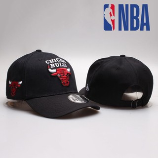 Mũ Lưỡi Trai Thêu logo Đội Bóng Rổ nba chicago