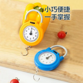 Cân điện tử cầm tay mini 10kg có móc treo tiện dụng 16x7.5cm