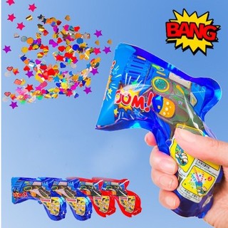 Pháo giấy sinh nhật tiệc cưới, party pháo giấy kim tuyến, súng bắn kim tuyến cầm tay mini