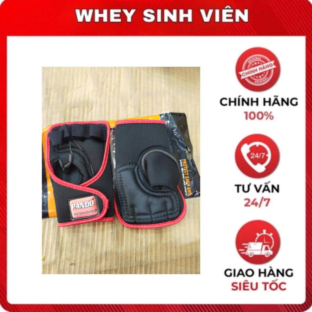 [Chính hãng] Găng tay Pando - Chất lượng cao , êm ái bền bỉ cho gymmer tại  Whey Sinh Viên Hải Phòng