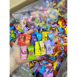 Kẹo ngậm thơm miệng mix vị hoa quả 8 vị