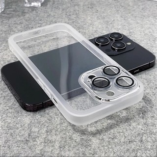 Ốp Lưng Silicon Chống Sốc Trong Suốt Ốp Lưng Điện Thoại iPhone 15 14 Plus 13 12 11 Pro Max X XR XS Bảo Vệ Camera Trong Suốt