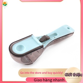 Muỗng Đo Lường Gia Vị Bằng Nhựa Có Thể Điều Chỉnh Được