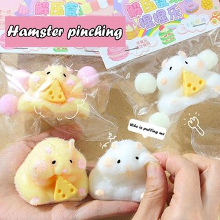 1 đồ chơi bóp hình chuột hamster dễ thương cho bé yk