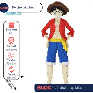 70cm lắp ráp nanoblock mô hình hải tặc luffy chopper Đồ chơi cỡ lớn bear bricK one piece luffy gear 5 anime