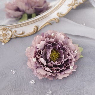 Kẹp Tóc Đính Hoa Lớn Phong Cách Vintage
