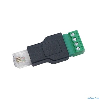 Đầu Nối Dây Cáp RJ11 Male Sang 4Pin Femaleun2