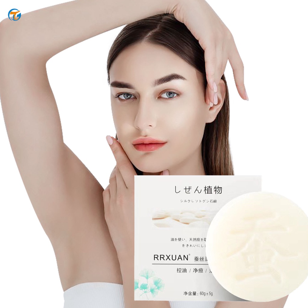 Xà Phòng Rửa Mặt Tinh Chất Muối Biển Sữa Dê Kiểm Soát Dầu Làm Sạch Da