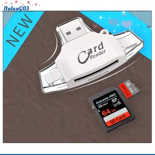Đầu đọc thẻ nhớ micro sd otg tf 4 trong 1