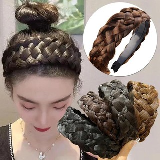 Cài tóc giả thắt bím handmade xinh xắn cho nữ 4.5cm