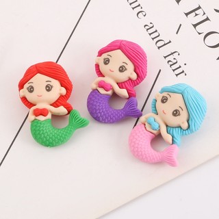 Cục tẩy nàng tiên cá hoạt hình, cục tẩy dễ thương dành cho học sinh tiểu học, mẫu giáo