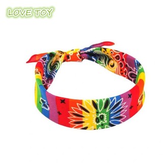 Set 150 Băng Đô Vuông Màu Sắc Cầu Vồng Lgbt