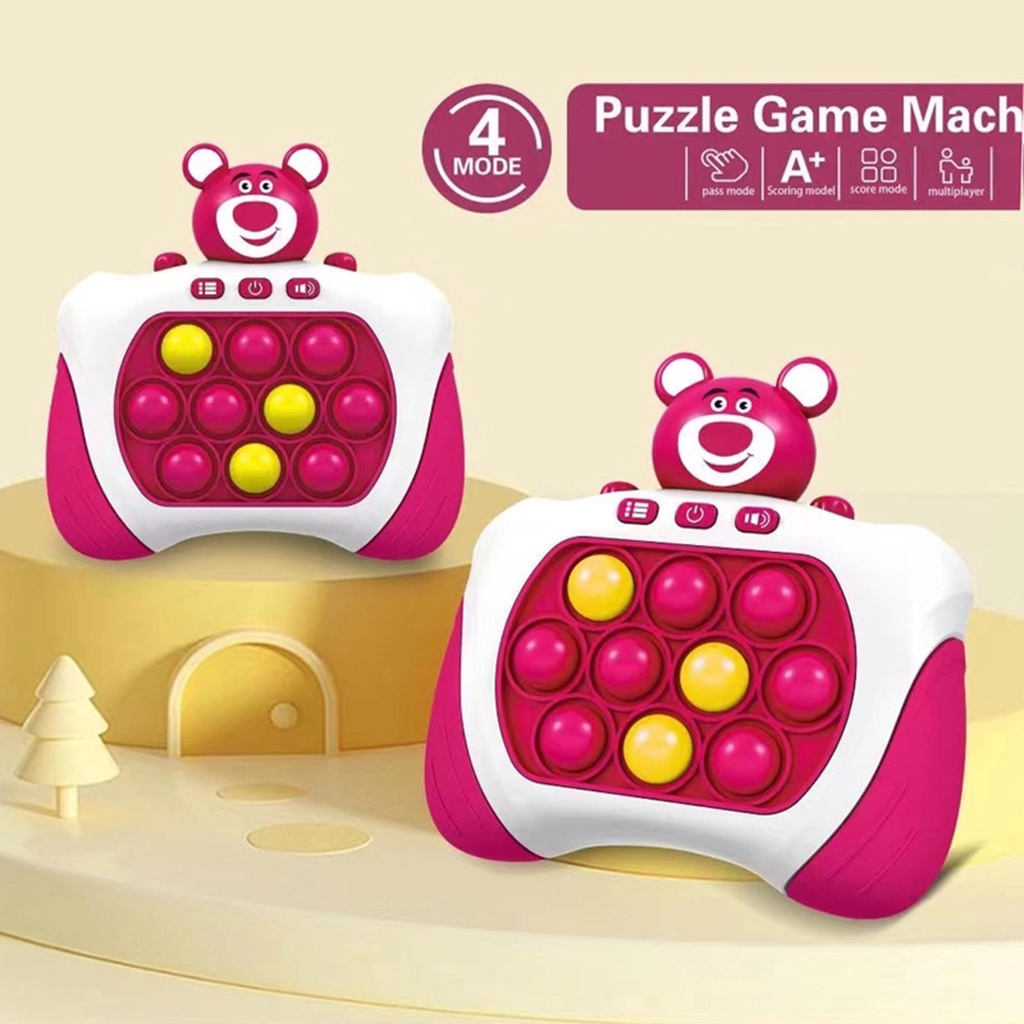 Trò Chơi Đẩy Bong Bóng Điện Tử Chuyên Nghiệp Có Đèn Giúp Giảm Căng Thẳng Cho Người Lớn Và Trẻ Em