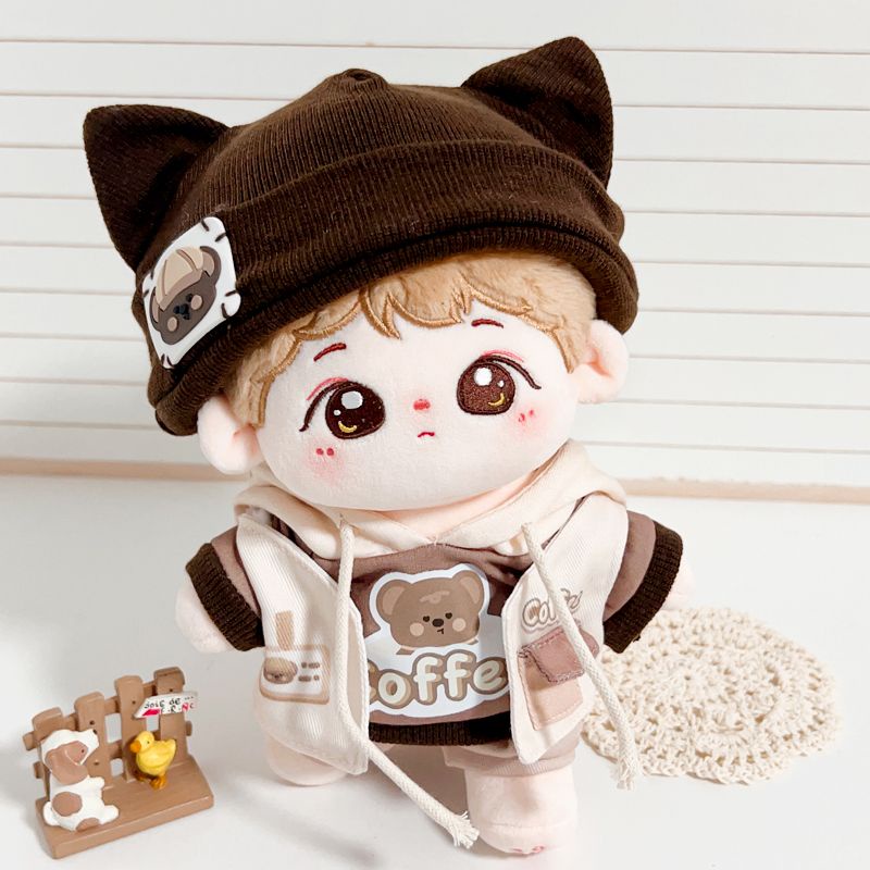 Bộ Đồ Bằng Vải cotton 20cm Không Gây Kích Ứng Dễ Thương Dành Cho Búp Bê 0901