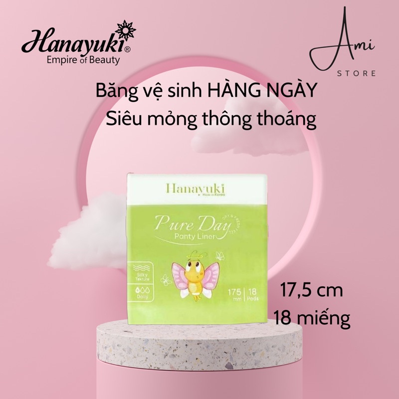 Băng Vệ Sinh HANAYUKI siêu thấm, thông thoáng HANAYUKI - Đoàn Di Băng