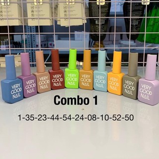Combo 10 chai Very Good Nail (mix sẵn, không được chọn màu đổi màu ạ)