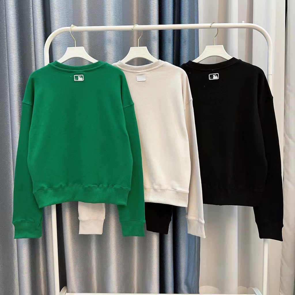 Áo Thun Tay Dài Cổ Tròn In Chữ mlb Thời Trang Mùa Thu 2023 088291