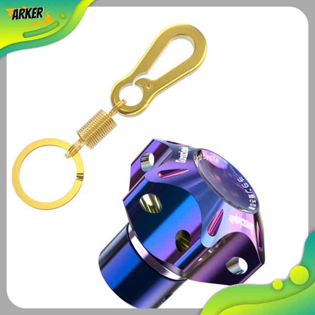 Ak general Móc Chìa Khóa Bằng Titan Hình Lục Giác Cho Tàu Đua