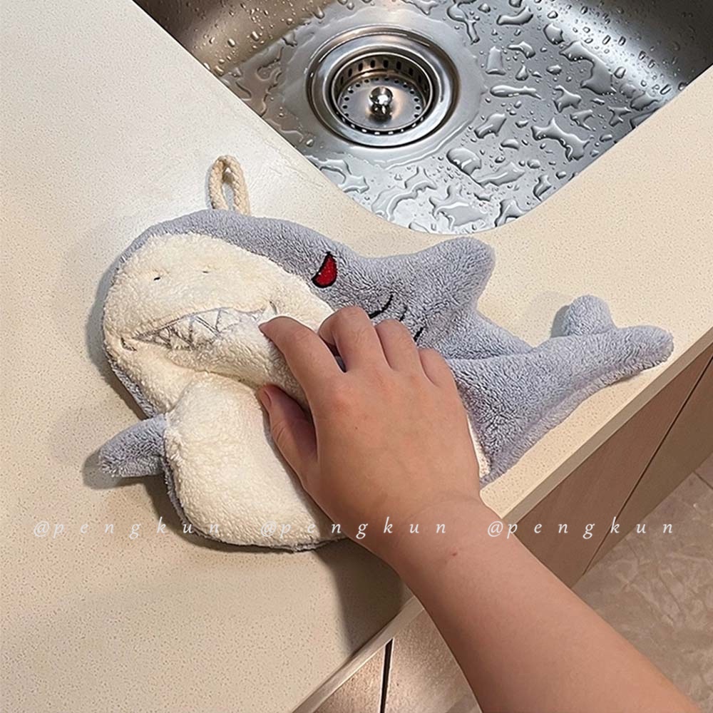 Khăn Lau Tay Treo Tường Nhà Bếp Dễ Thương Thấm Hút Nước Nhanh Khô