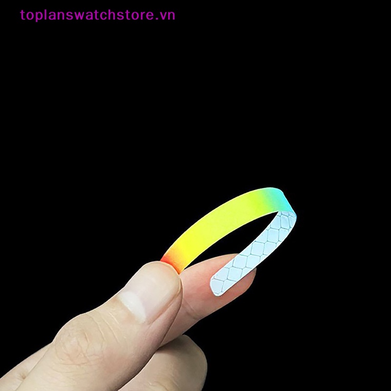 Set 20 Miếng Dán Phản Quang Nhiều Màu Sắc Trang Trí Bánh Xe Hơi vn