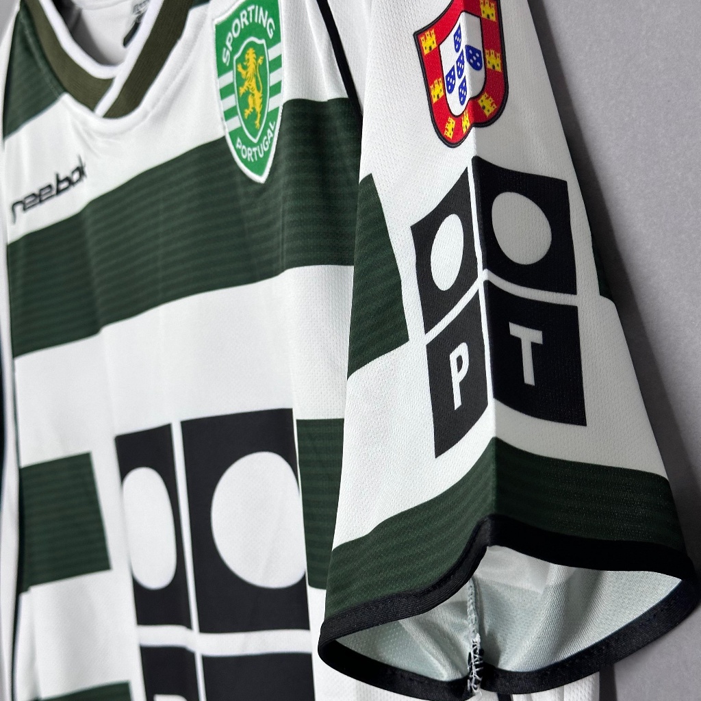 Áo Thun Bóng Đá Ngắn Tay Đội ronaldo lisbon 2001-2003