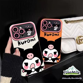 Ốp iphone Khung Camera Silicone Lỏng Chống Sốc 2 Trong 1 Thời Trang Sang Trọng kuromi Cho 14 xr 13 11 12 pro max 8 7 6 6s plus x xs max se 2020 13 12 11