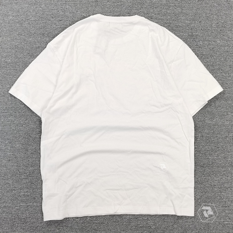 Áo Thun cotton Tay Ngắn Dáng Rộng plus size Họa Tiết In Chữ Thời Trang Cho Nam