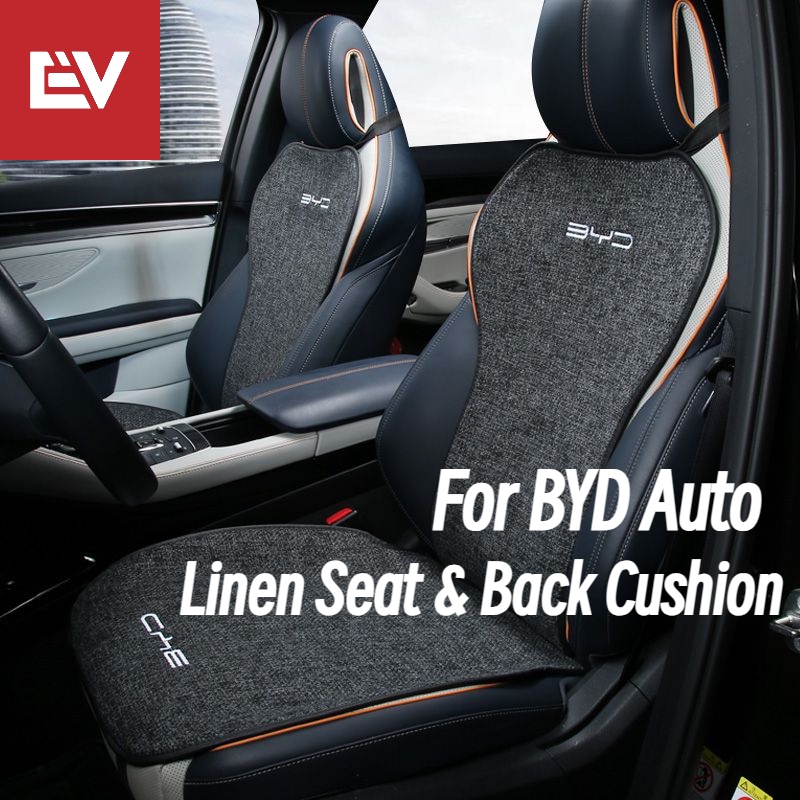 Dành cho BYD ATTO 3 & BYD ATTO 2 & BYD DOLPHIN & BYD SEAL5 & BYD SEALION 6 Ghế vải lanh Đệm & Đệm lư