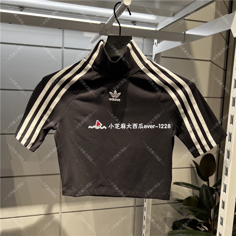 Áo Thun 100% adidas Chính Hãng Tay Ngắn Dáng Ôm Thêu logo iv9320iv9323 / 9321 / 9322