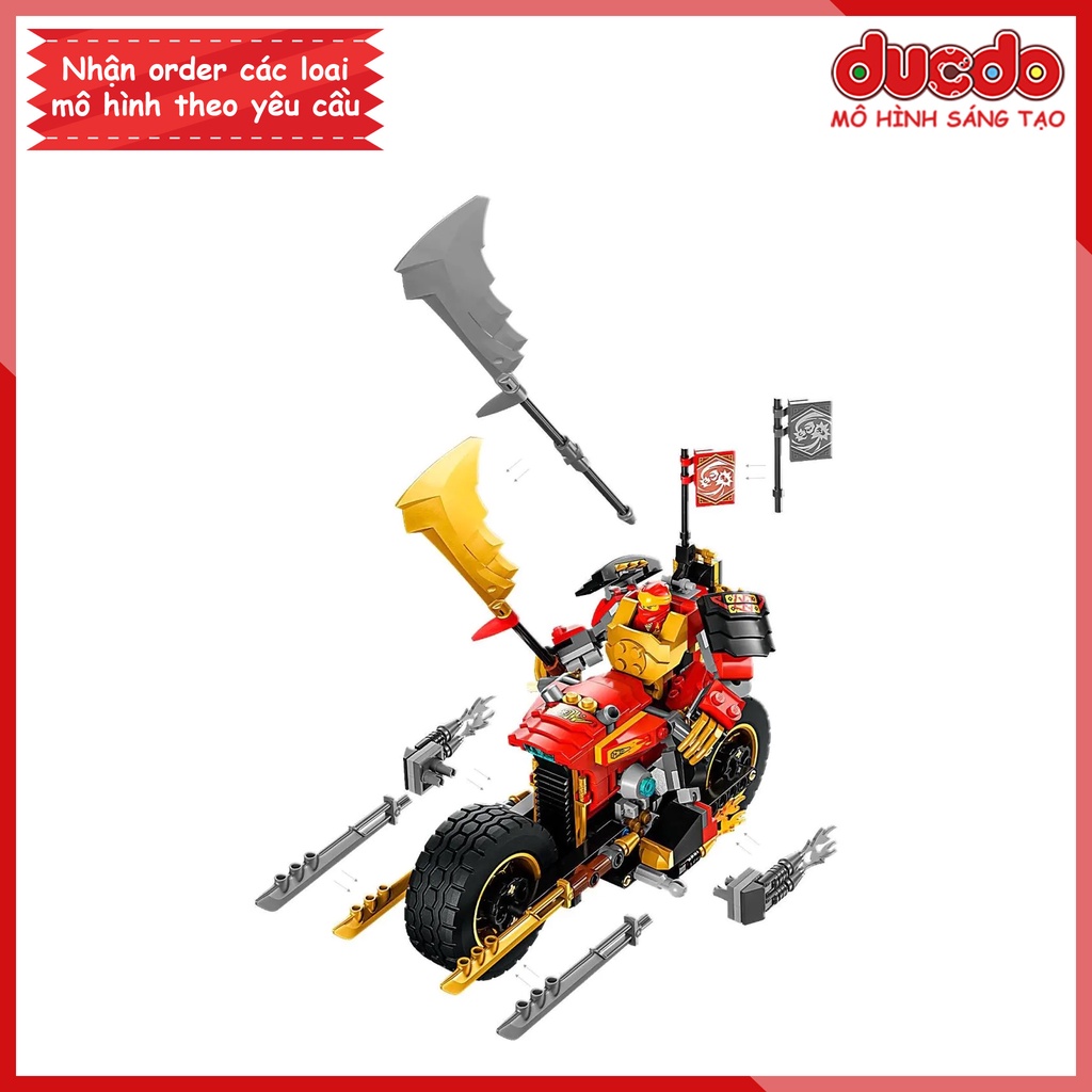 7200 Lắp ghép Ninjago Chiến Xe Tiến Hóa Của Kai - Đồ chơi Xếp hình Mô hình 71783