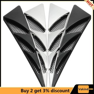 Set 2 miếng dán trang trí nắp capo xe hơi ốp